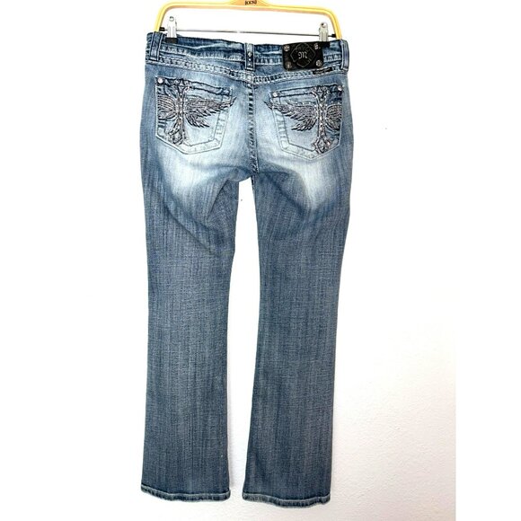 Miss Me Women's Blue Boot Cut Jeans - Picture 2 of 10